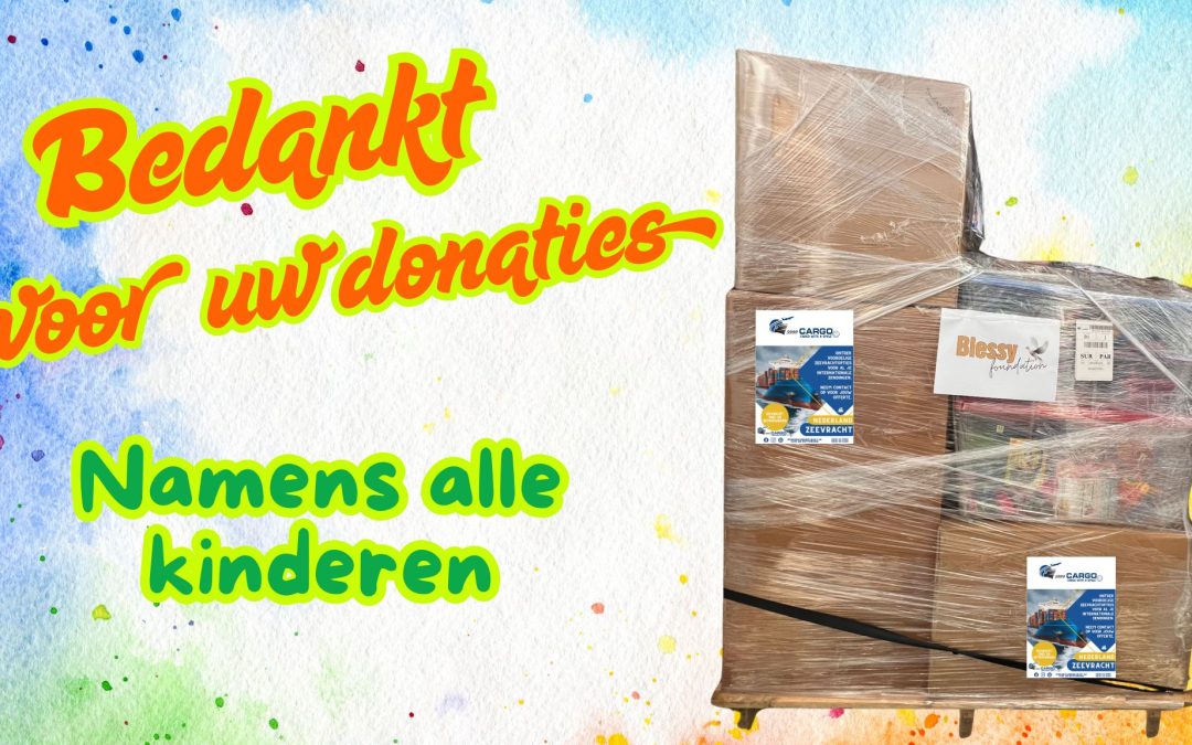 Donaties Aangekomen voor Kinderopvang aan Huis in Suriname